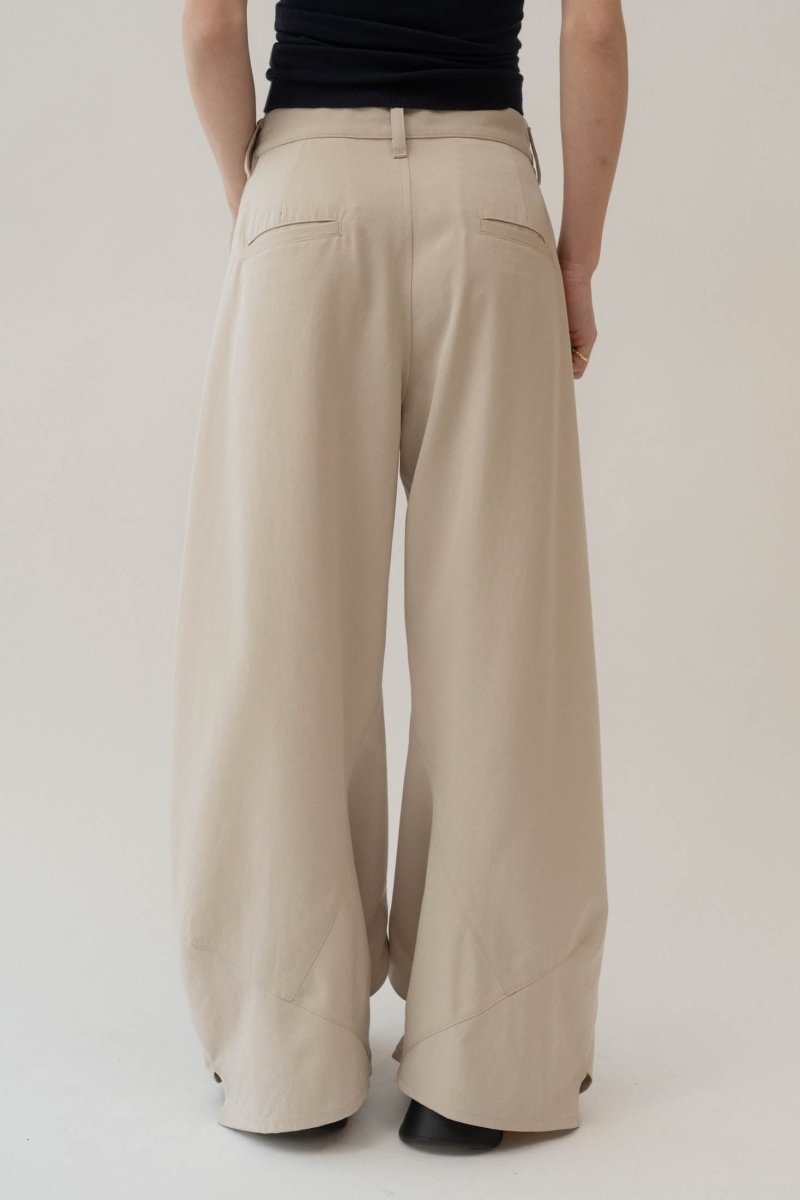 slit deformed pants(unisex)/3color - KNUTH MARF