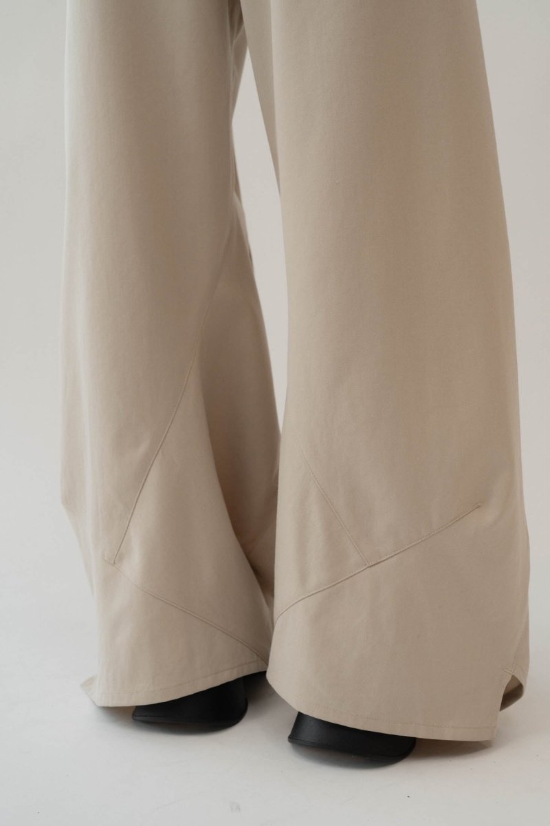 slit deformed pants(unisex)/3color - KNUTH MARF