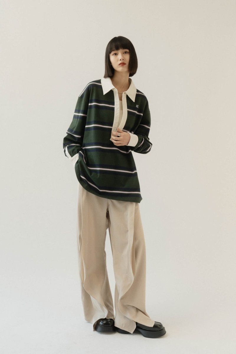 slit deformed pants(unisex)/3color - KNUTH MARF