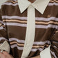 spring rugger shirt(unisex)/brownpink - KNUTH MARF