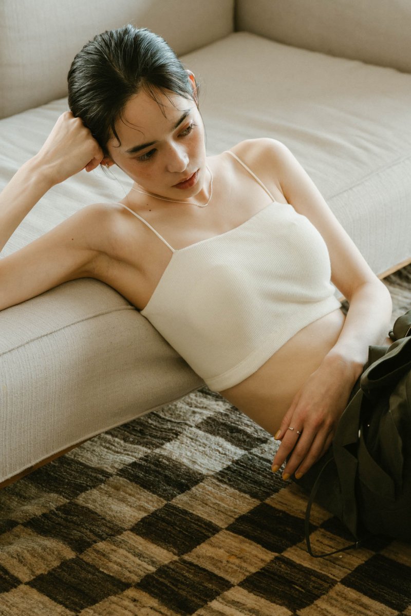 square bra top/3color - KNUTH MARF