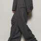 stripe unique slacks pants/2color - KNUTH MARF