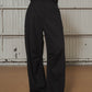 stripe unique slacks pants(unisex)/2color - KNUTH MARF