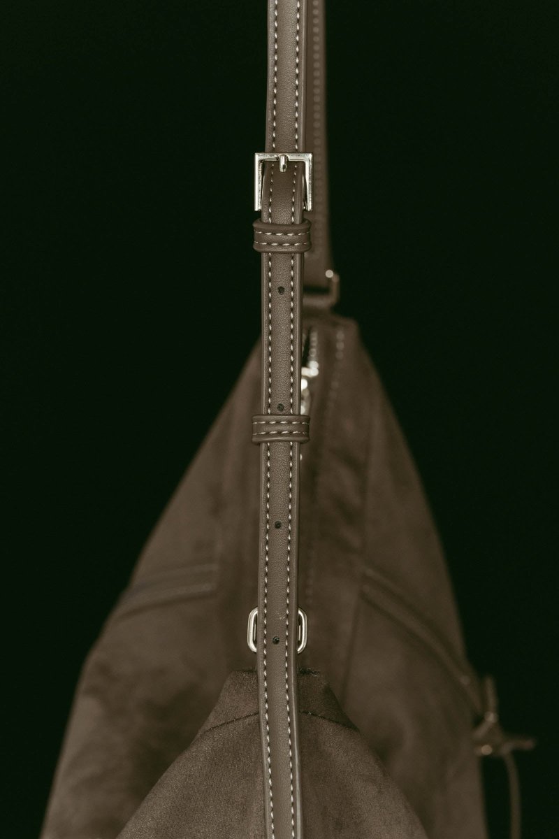 suede moon bag/2color - KNUTH MARF