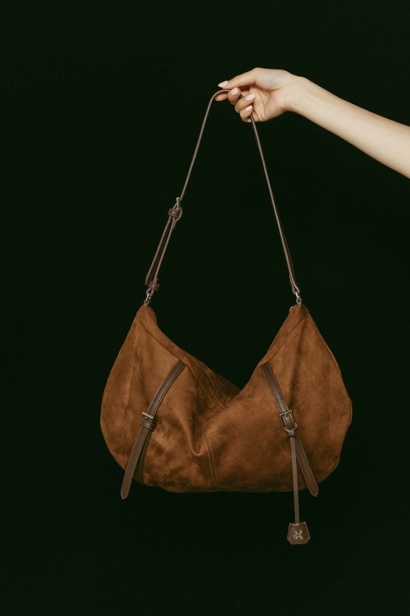 suede moon bag/2color