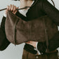 suede moon bag/2color - KNUTH MARF
