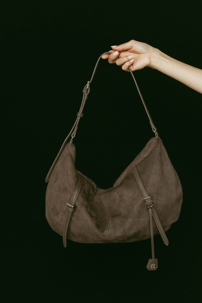 suede moon bag/2color - KNUTH MARF