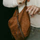 suede moon bag/2color - KNUTH MARF