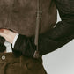 suede moon bag/2color - KNUTH MARF