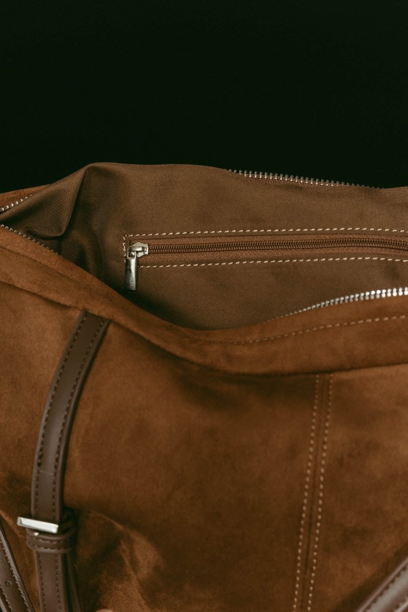 suede moon bag/2color - KNUTH MARF