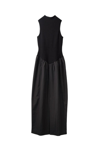 taffeta docking one piece/black - KNUTH MARF