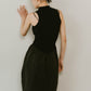 taffeta docking one piece/black - KNUTH MARF