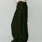 tuck design denim pants/denimblack - KNUTH MARF