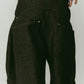 tuck design denim pants/denimblack - KNUTH MARF