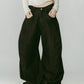 tuck design denim pants/denimblack - KNUTH MARF