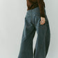 tuck design denim pants/denimblue - KNUTH MARF