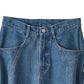 tuck design denim pants/denimblue - KNUTH MARF