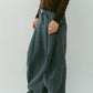 tuck design denim pants/denimblue - KNUTH MARF