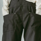 tuck design denim pants/gray - KNUTH MARF