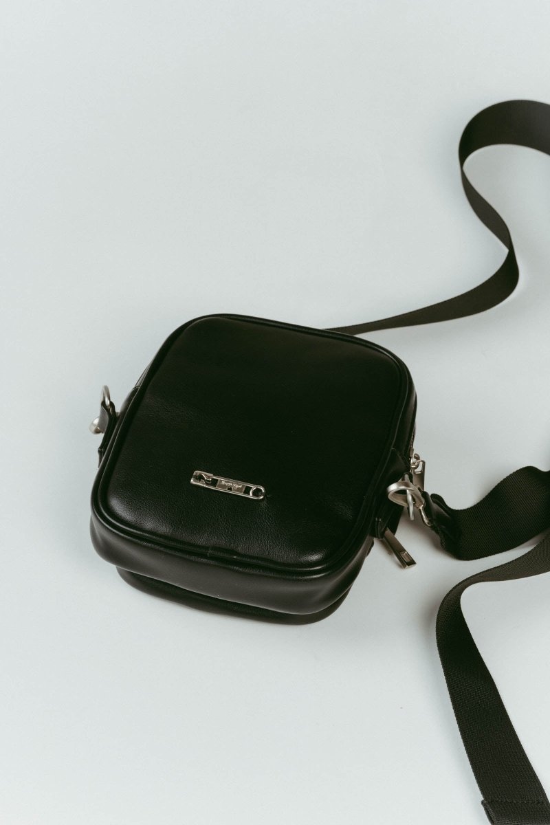 two - pocket mini bag/black - KNUTH MARF
