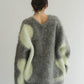 Uneck knit pullover(unisex)/2color - KNUTH MARF