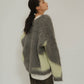 Uneck knit pullover(unisex)/2color - KNUTH MARF