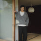 Uneck knit pullover(unisex)/2color - KNUTH MARF