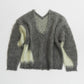 Uneck knit pullover(unisex)/2color - KNUTH MARF