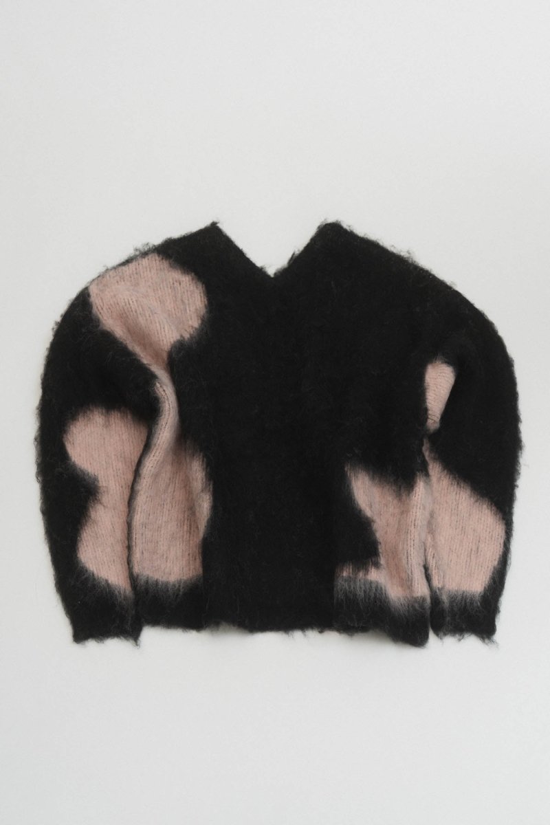 Uneck knit pullover(unisex)/2color - KNUTH MARF