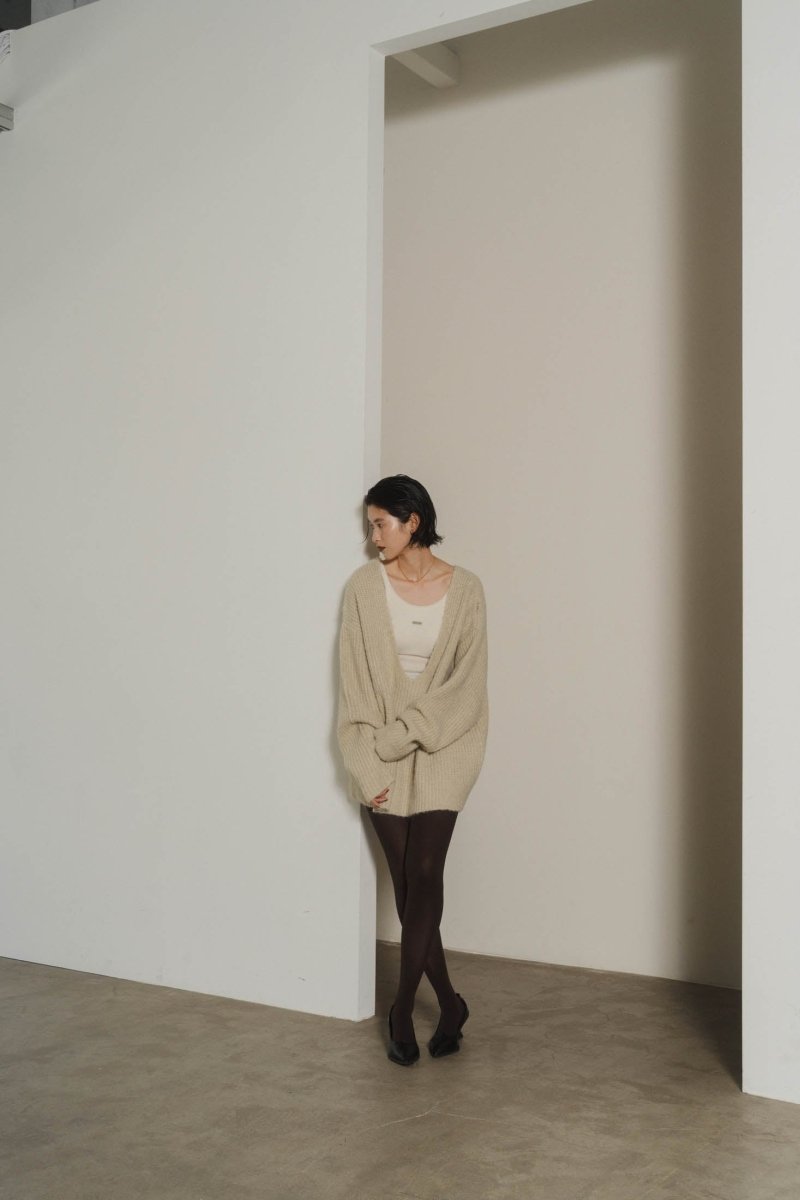 Uneck knit pullover(unisex)/2color - KNUTH MARF