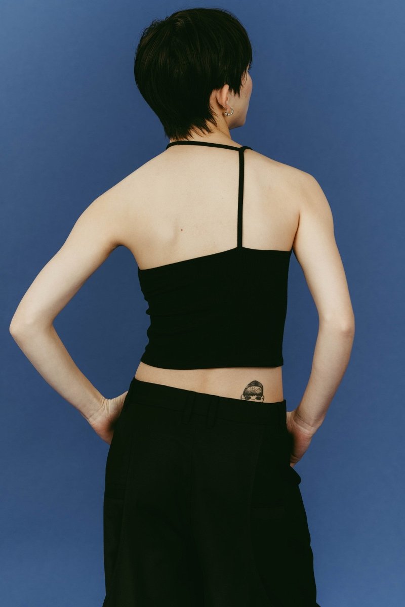 unique feminine blouse/black - KNUTH MARF