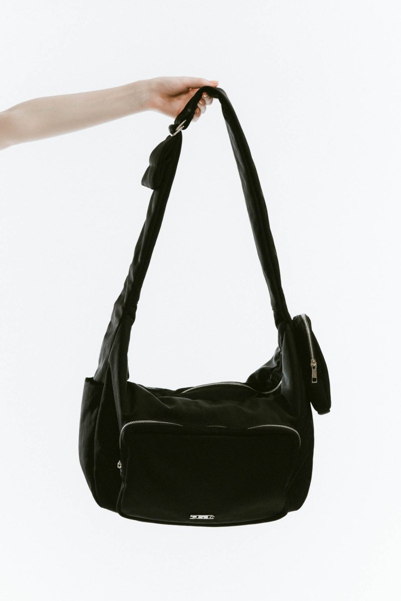useful nylon shoulder bag/2color - KNUTH MARF