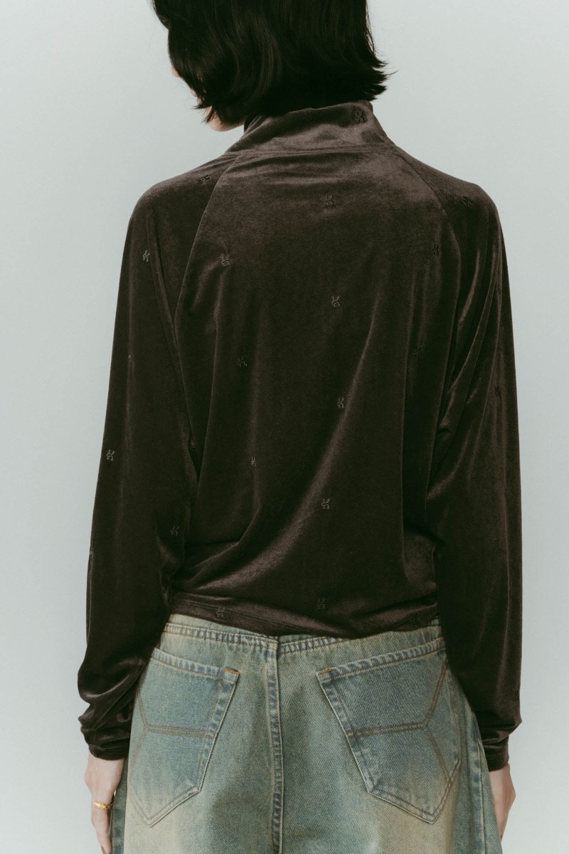 velours track jacket/2color - KNUTH MARF