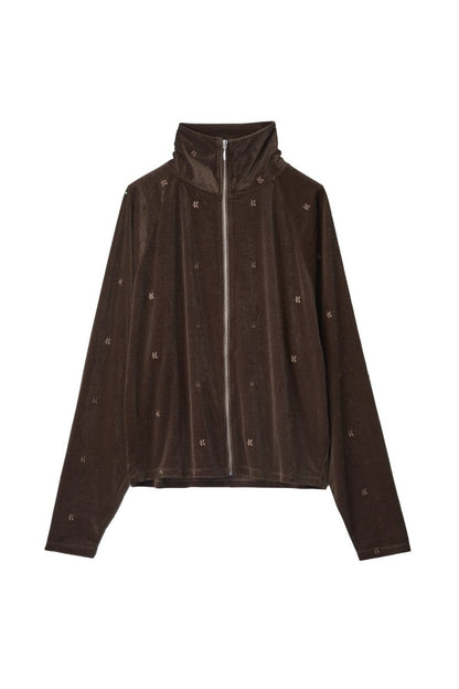 velours track jacket/2color - KNUTH MARF