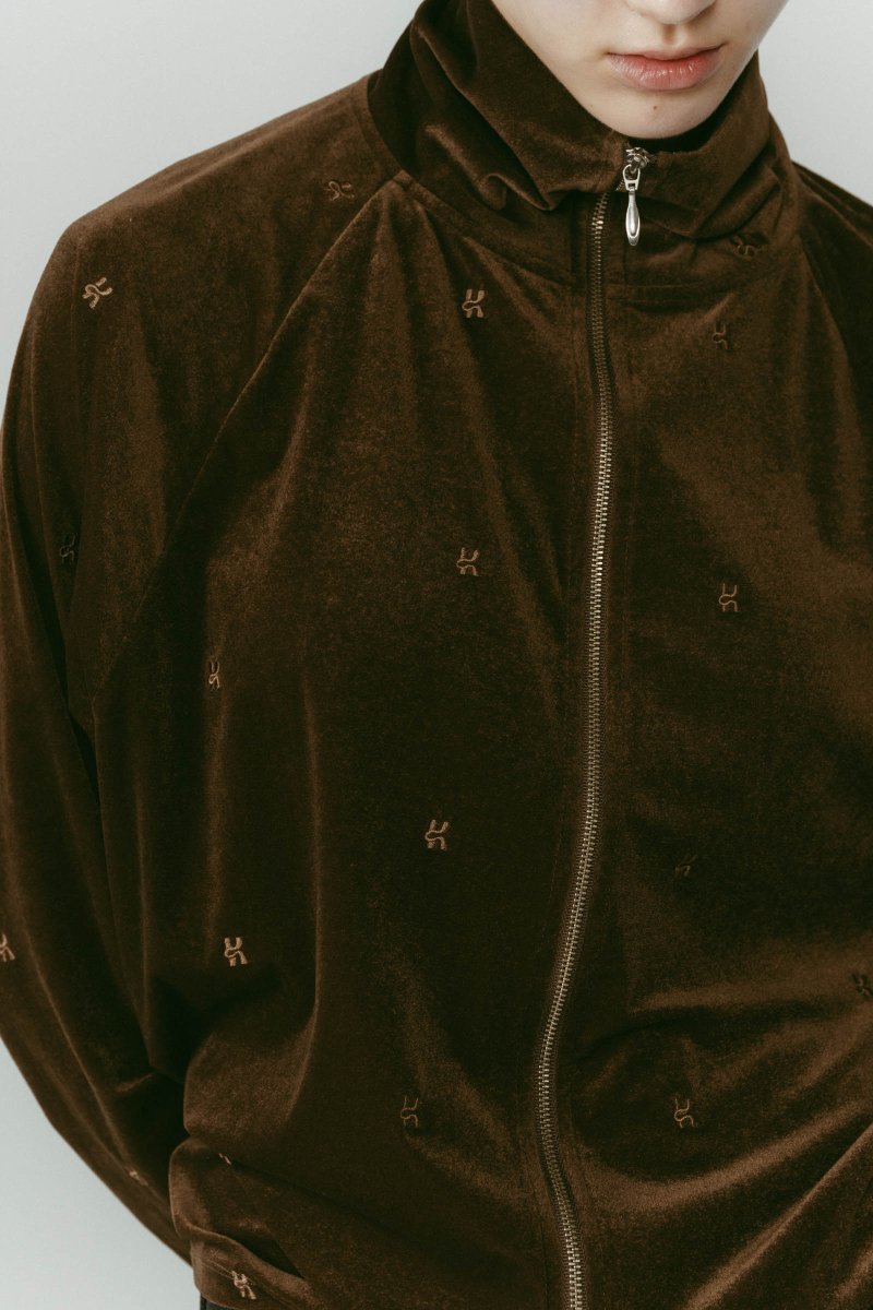 velours track jacket/2color - KNUTH MARF