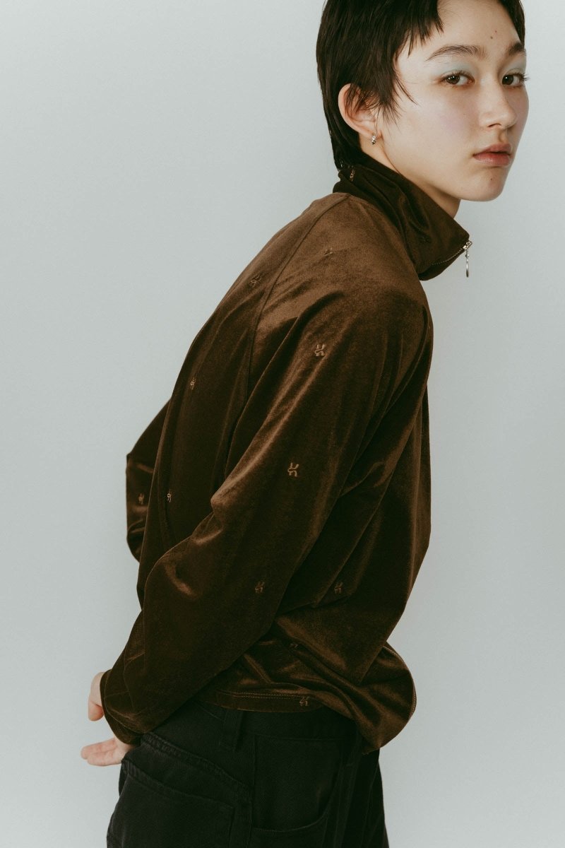velours track jacket/2color - KNUTH MARF