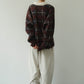 vintage lager knit(unisex)/bordeaux - KNUTH MARF