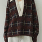 vintage lager knit(unisex)/bordeaux - KNUTH MARF