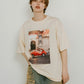 vintage print T shirt(unisex)/4color - KNUTH MARF