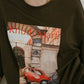 vintage print T shirt(unisex)/4color - KNUTH MARF
