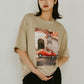 vintage print T shirt(unisex)/4color - KNUTH MARF