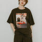 vintage print T shirt(unisex)/4color - KNUTH MARF