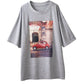 vintage print T shirt(unisex)/4color - KNUTH MARF