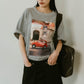 vintage print T shirt(unisex)/4color - KNUTH MARF