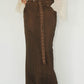 vintage studs long skirt/3color - KNUTH MARF