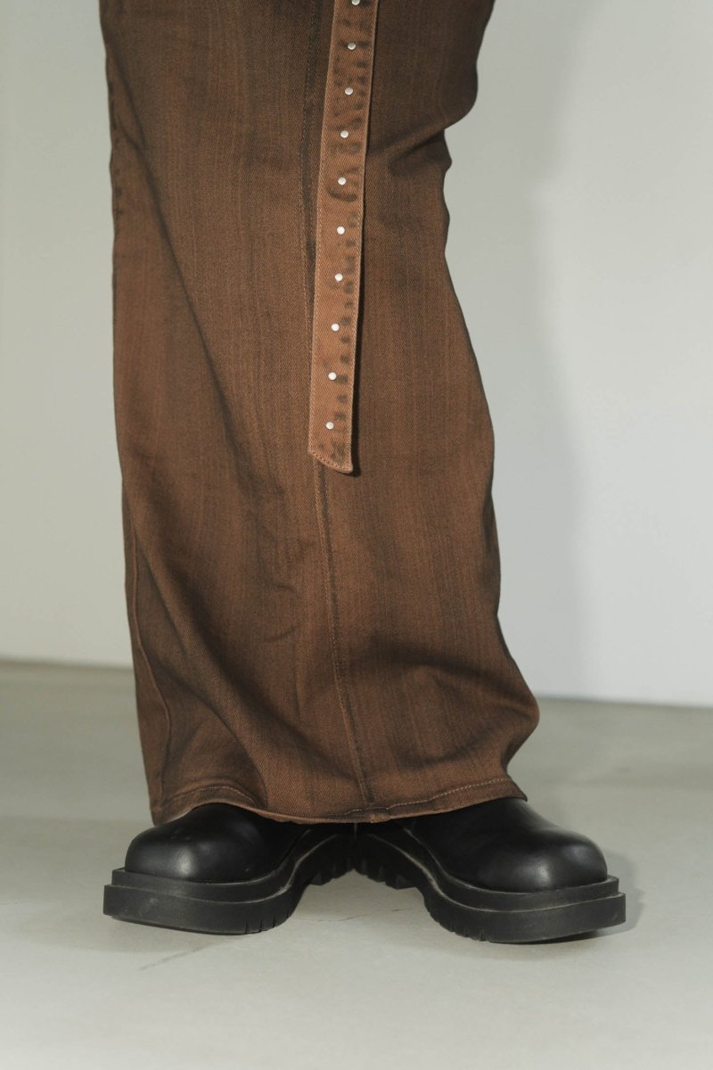vintage studs long skirt/3color - KNUTH MARF
