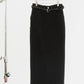 vintage studs long skirt/3color - KNUTH MARF