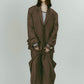 vintage tailored jacket/brown - KNUTH MARF