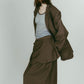 vintage tailored jacket/brown - KNUTH MARF