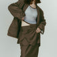 vintage tailored jacket/brown - KNUTH MARF